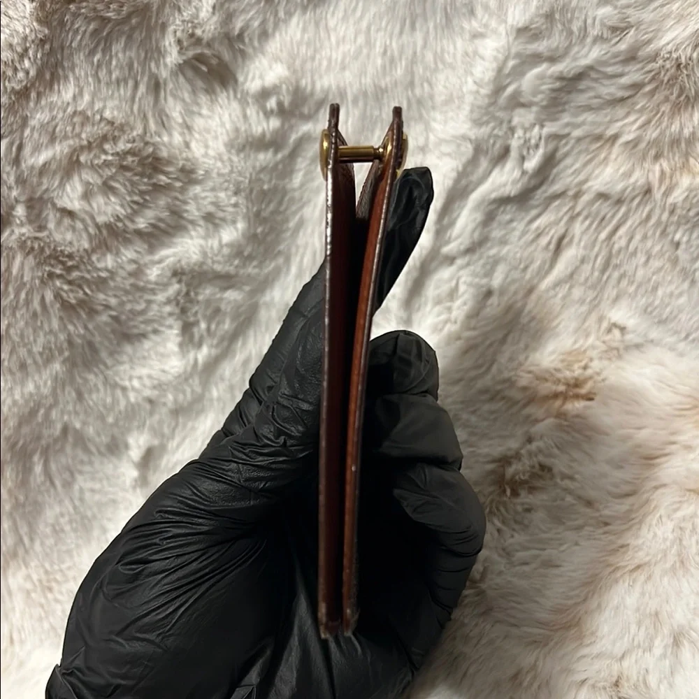 Louis Vuitton Brown Leather Card Holder - Picture 6 of 9